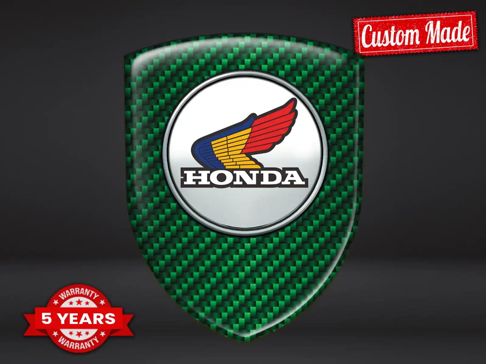 Honda Vinilos Traseros Estilo Alta Calidad Personalizable